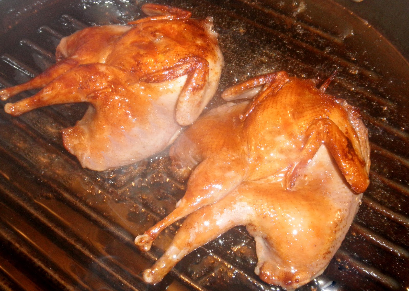 Cecelia Heer's Culinary Corner GRILLED QUAIL MARINATED IN ASIAN SPICES