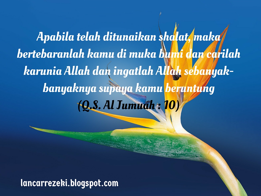 Rezeki Antara Takdir Dan Ikhtiar Sch Paperplane