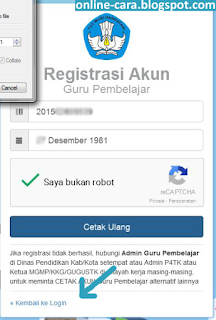Cara Login Guru Pembelajar Online Guru Pembelajar Daring