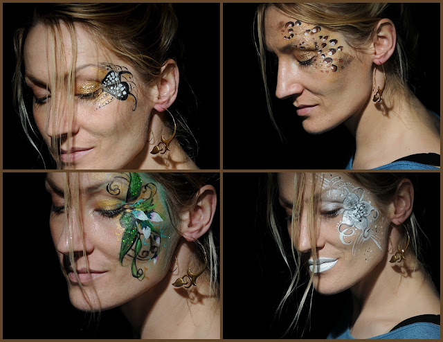 Face Painting & Body Art by Monika P-T: Festival Style Face Painting
