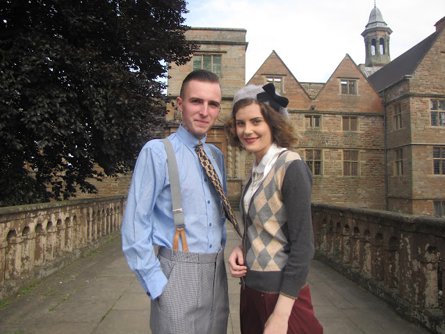 rufford abbey on the home front via lovebirds vintage