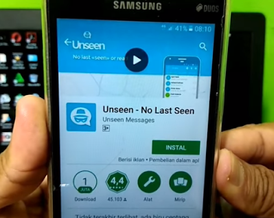 download aplikasi unseen no last seen