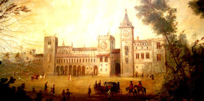 Edificio del Palacio del Real, en Valencia, derruido en el siglo XIX