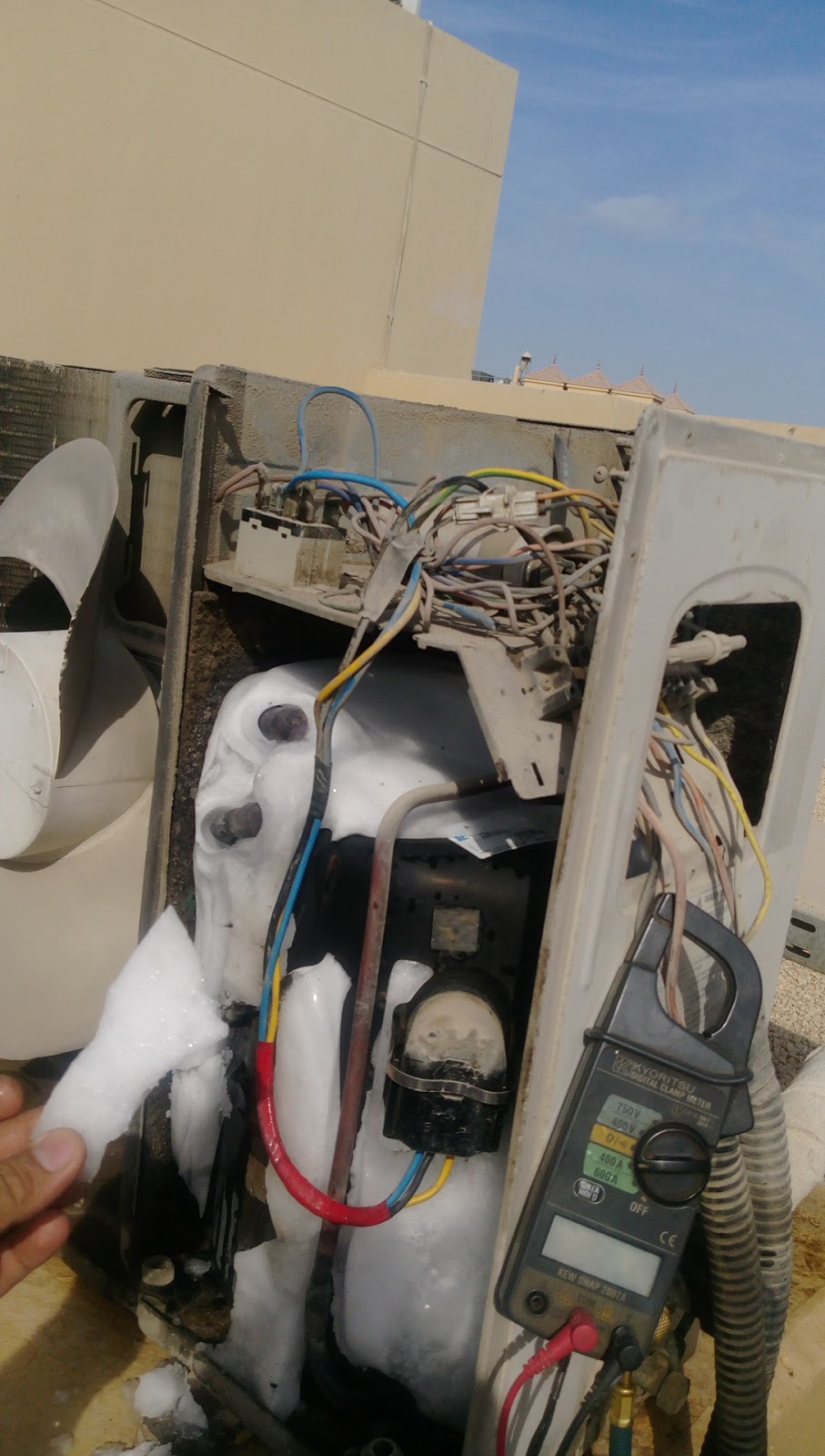 how to fix an air conditioner fan motor