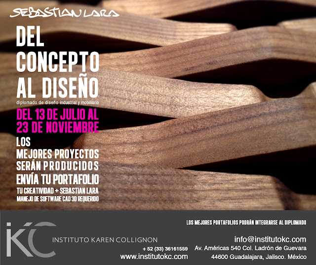 Rugido violación esta noche Designaholic | Diplomado de diseño industrial y mobiliario con Sebastian  Lara