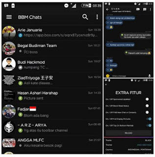 BBM BLACK v3.1.0.13 Mod Apk Full DP (Tanpa Crop) BBM BLACK v3.1.0.13 Mod Apk Full DP (Tanpa Crop)