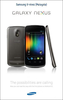Samsung Galaxy Nexus 2012 Price In Malaysia: RM2099