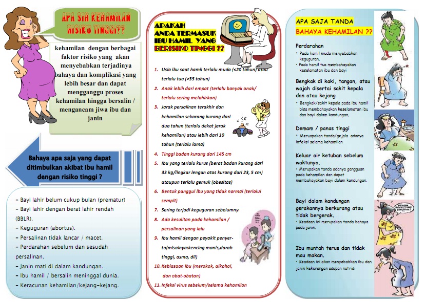 KESEHATAN: leaflet ibu hamil