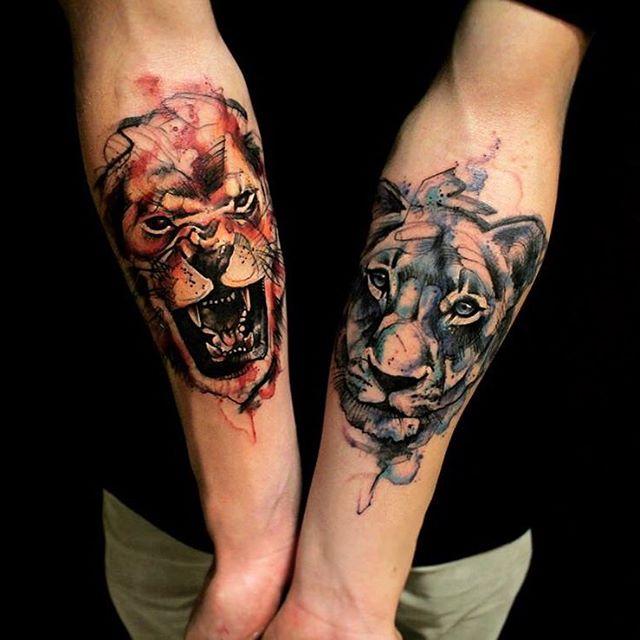 tatuagens de leão para homens e mulheres tatuagens de leão para homens e mulheres