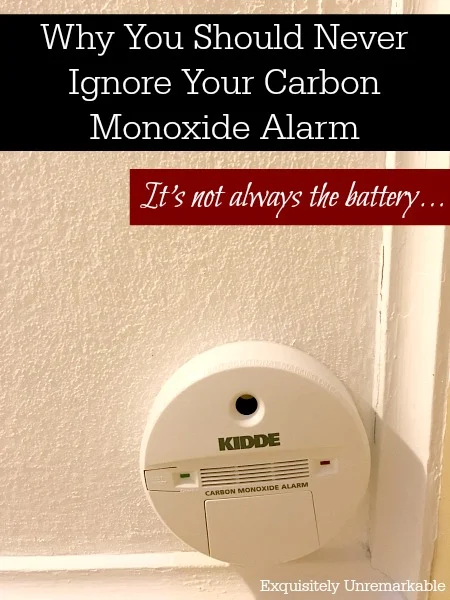 Why You Should Never Ignore Your Carbon Monoxide Detector