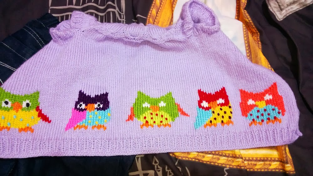 duruca paylaşımlar baykuşlu bebek yeleği