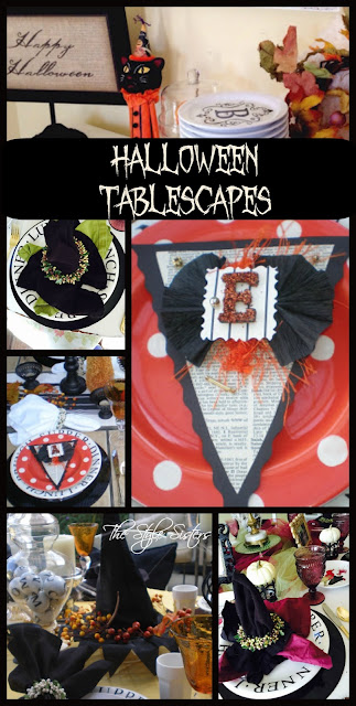 Halloween tablescapes, Witchy tablescapes, Halloween decorations
