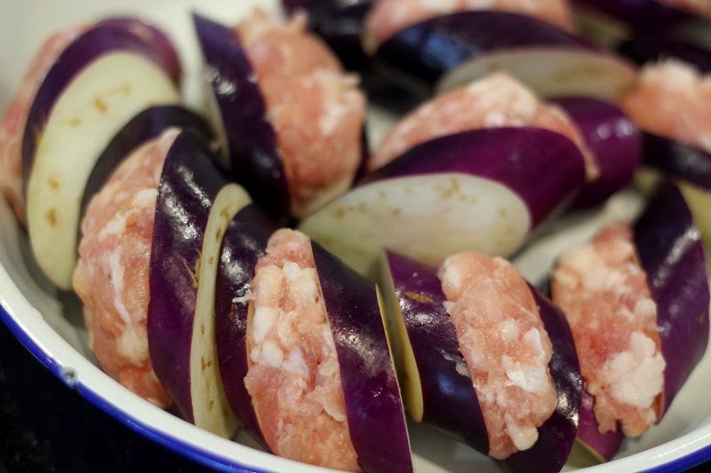 Nasi Lemak Lover Chinese Crispy Fried Stuffed Eggplants 炸香酥酿茄子