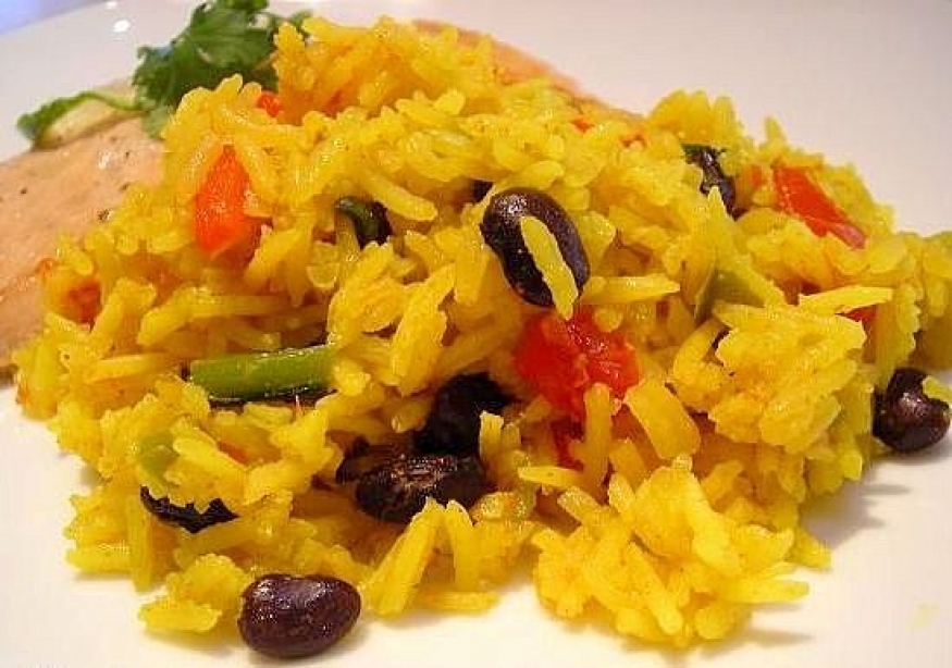 Yellow Rice කහ බත් sinhala food Recipes