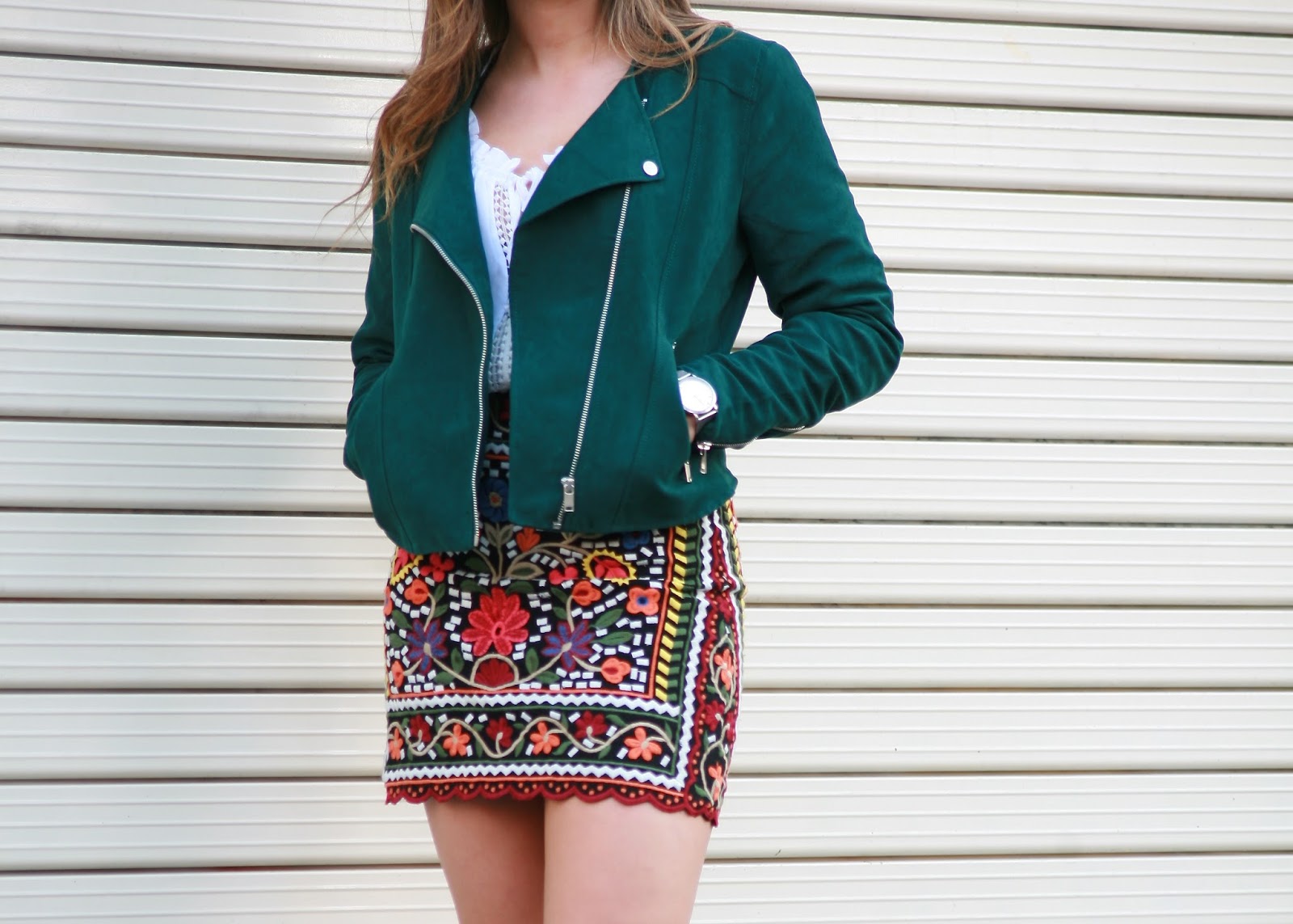summer zara skirt