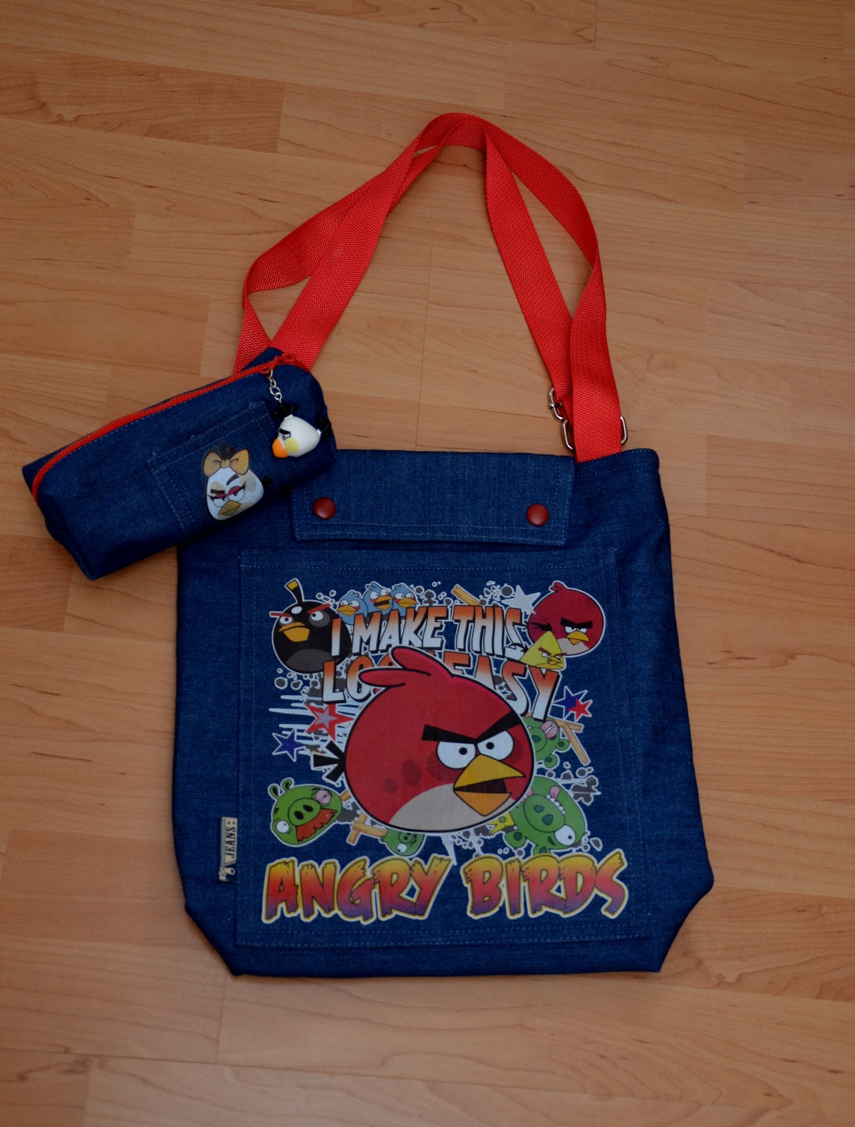 Сумка папка Angry Birds