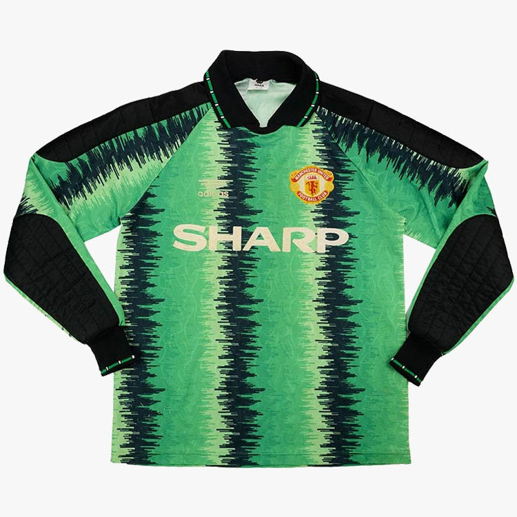 manchester united 90 92 home jersey