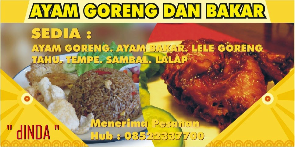 5 Banner Ayam Bakar Aneka Inspirasi Desain Grafis
