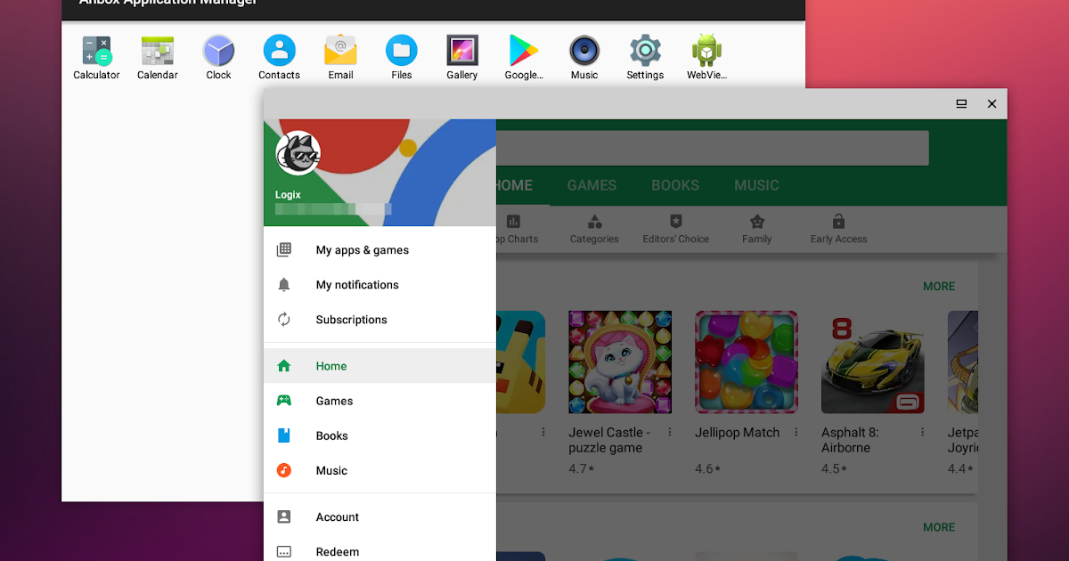 where is asus pc link in google play store