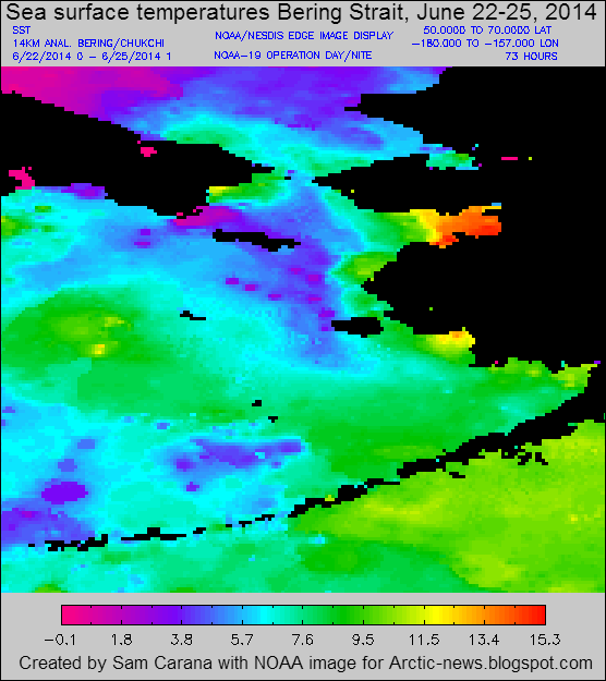Arctic News High temperatures in the Arctic