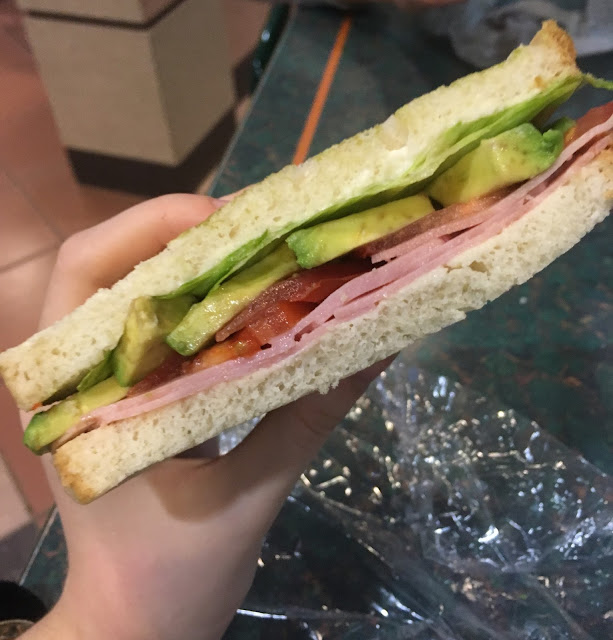 A masterfully made sandwich