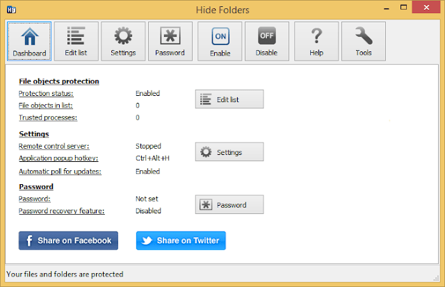 Hide Folders 2015 5.4 Full + Key โปรแกรมซ่อนไฟล์โฟลเดอร์ [One2up]