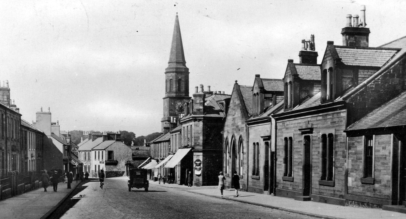 Tour Scotland Old Photograph Church Street Annan Scotland