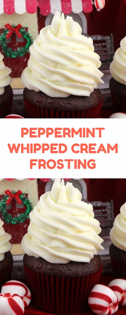 PEPPERMINT WHIPPED CREAM FROSTING PEPPERMINT WHIPPED CREAM FROSTING