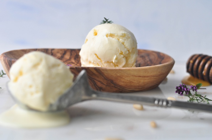 The taste of Greece, combined in an ice cream full of flavor (and without gluten!)