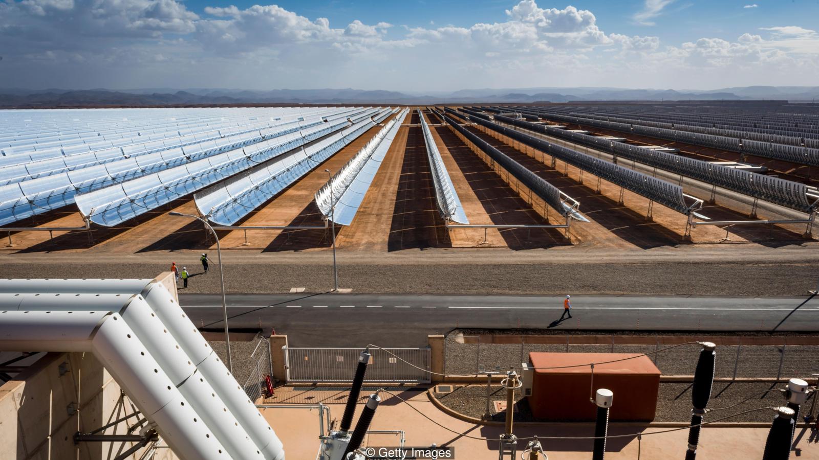 Solar Panels in the Sahara Desert How Africa can electrify the world