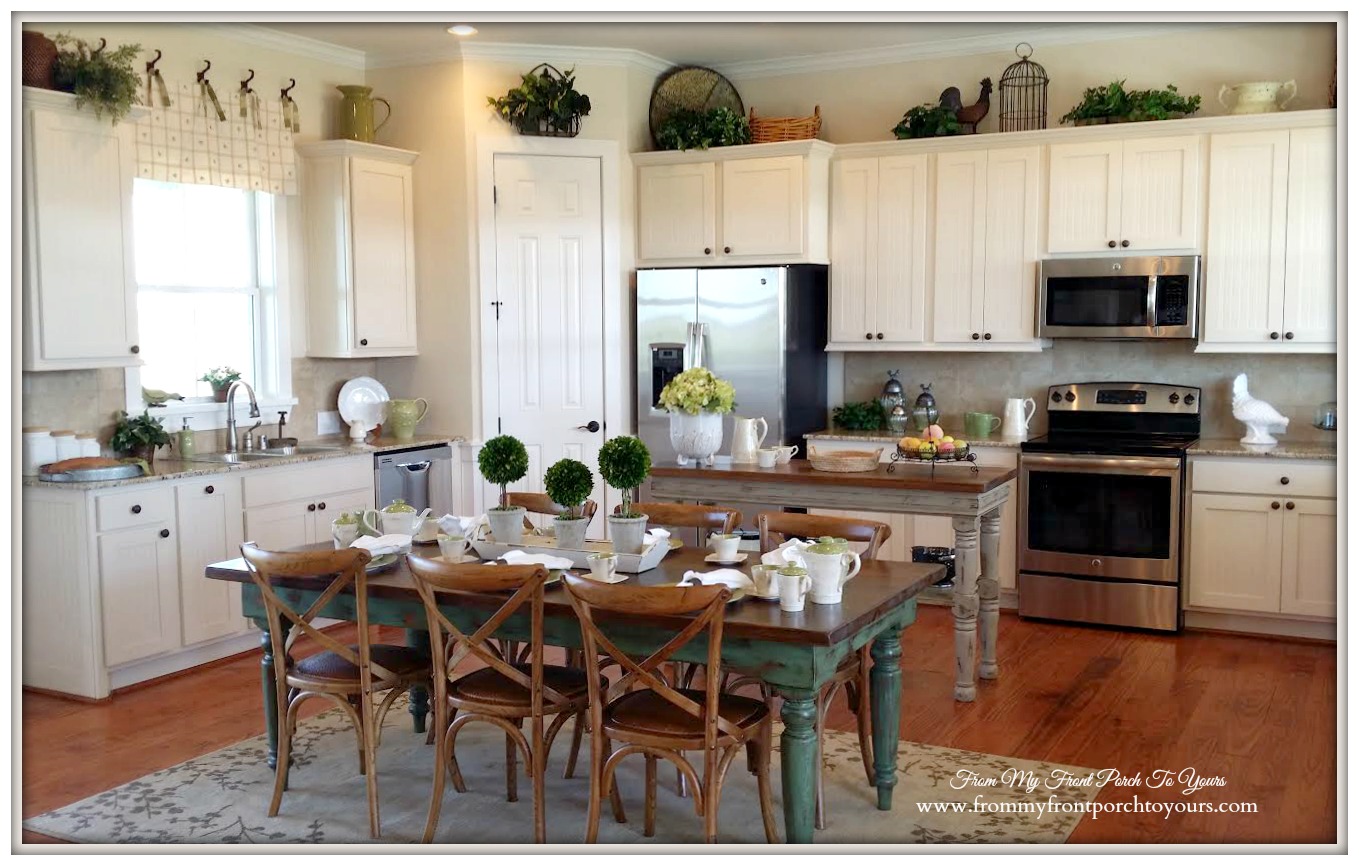 Farmhouse Open kitchen Concept-Farmhouse Model Home-Trendmaker Homes- From My Front Porch To Yours