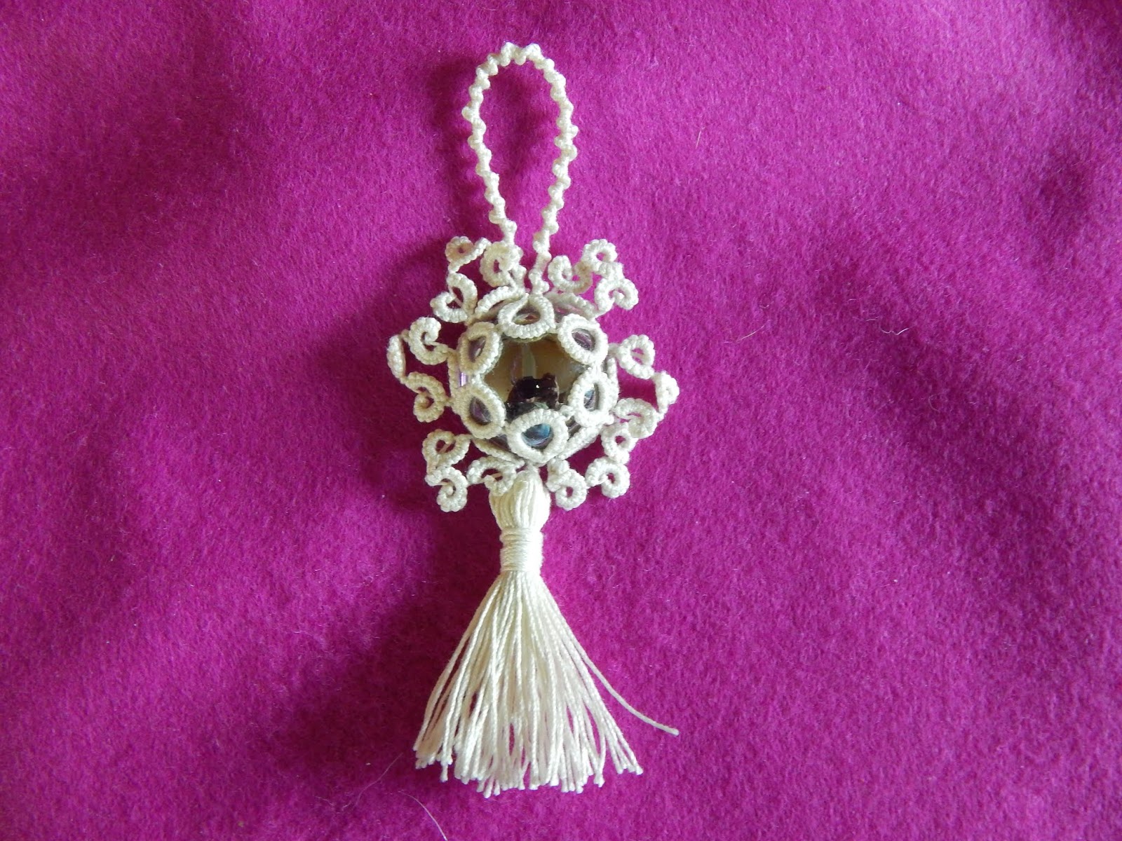 Carollyn's Tatting Blog A One Shuttle Tatting Technique