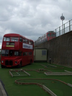 Crazy Golf in Turnham Green, Chiswick, London