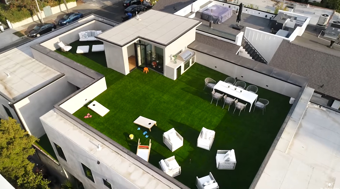 32 Interior Design Photos vs. 831 N Curson Ave, Los Angeles Luxury Home Tour
