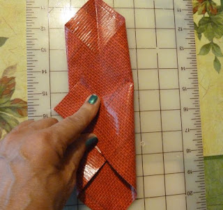 Duct tape tissue holder DIY