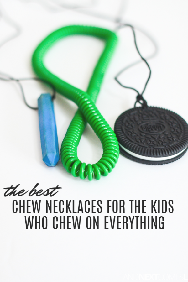 Chew necklaces reviews and options for the kids who chew on everything