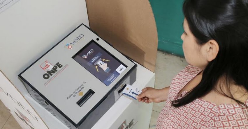 ONPE: Elección en nuevos distritos de Ayacucho y Ucayali será con voto electrónico - www.onpe.gob.pe