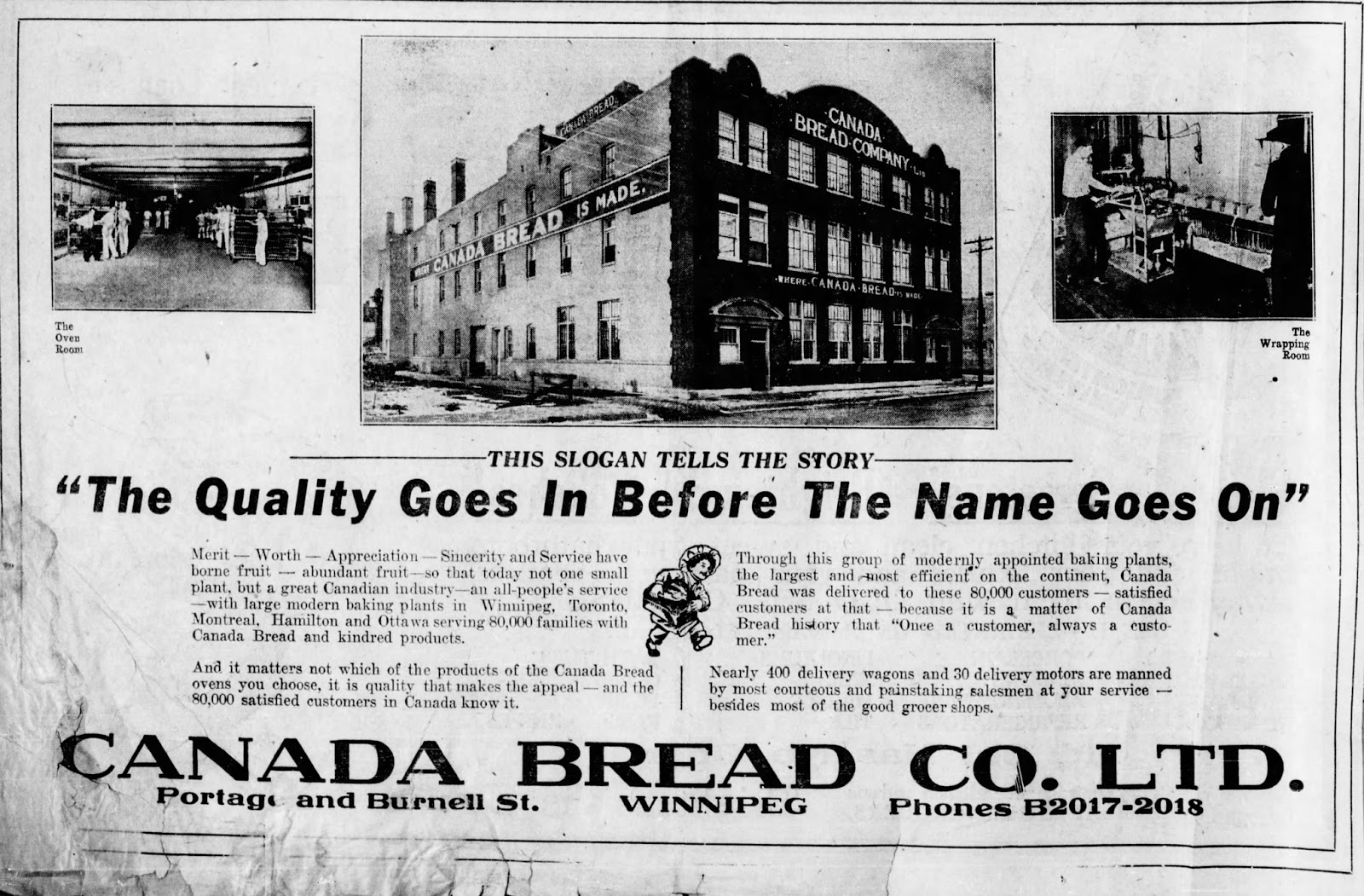 Winnipeg Places 258 Burnell Street Former Canada Bread Bakery