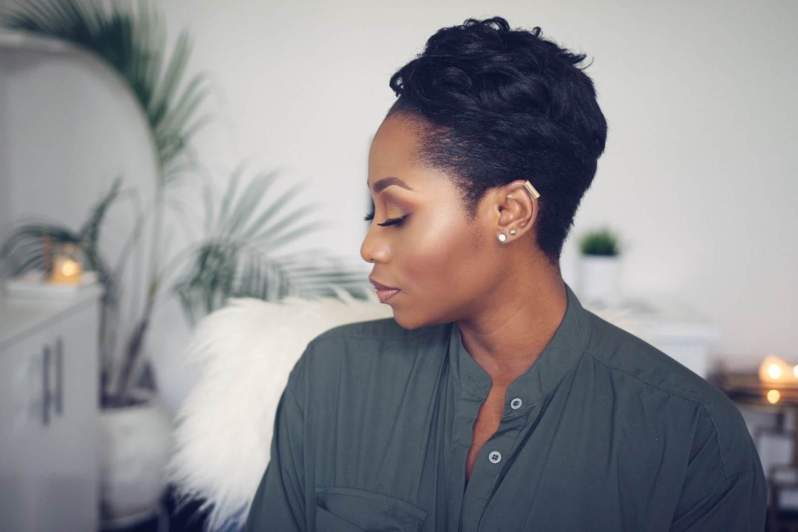 How to style short relaxed hair without heat cheap