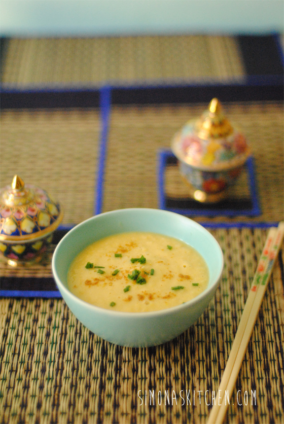 Zuppa di Mais, Zenzero e Curry - Corn Soup with Ginger &amp; Curry - Soupe ...