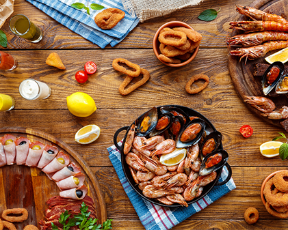 Seafood platter Seafood platter