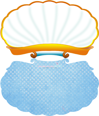 The Little Mermaid Birthday: Free Printable Seashell Invitations. The Little Mermaid Birthday: Free Printable Seashell Invitations.