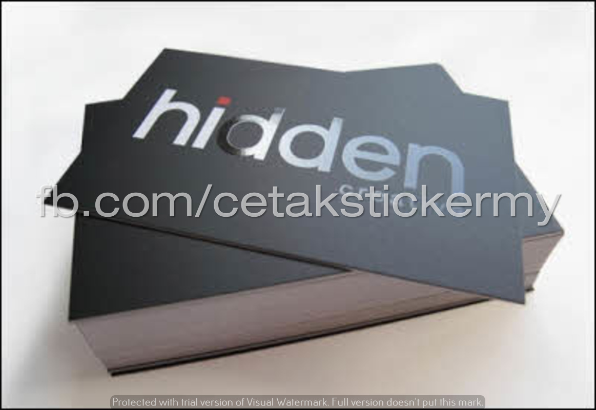 Sticker/ Label Printing Kuala Lumpur, Malaysia Spot Uv Sticker/ Spot