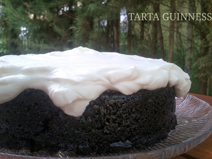 Tarta Guinness-dulcesbtrix