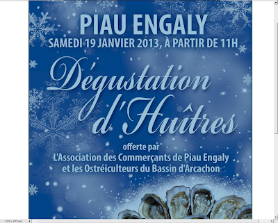 DEGUSTATION GRATUITE D'HUITRES à Piau-Engaly.