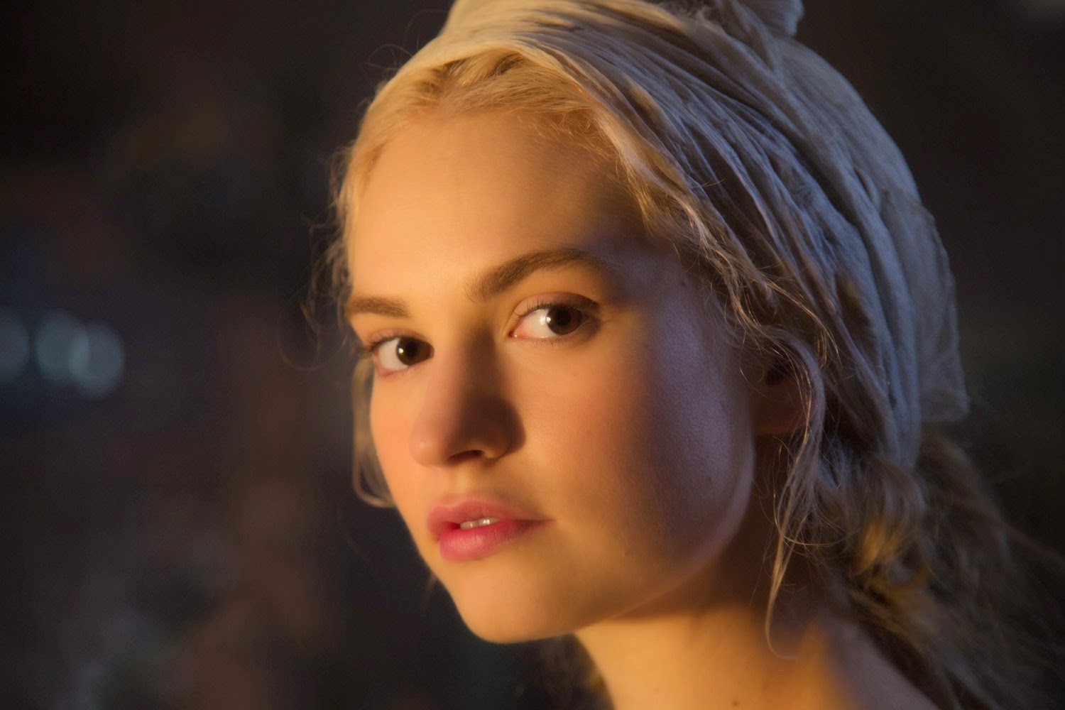 GeekMatic! Downtown Abbey's Lily James is Cinderella!