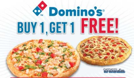 Bisman Cheapskate Domino S Pizza Buy 1 Get 1 Free