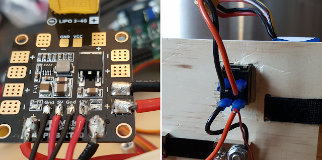 QuadCopter Test Bench - Soldering_Power Switch