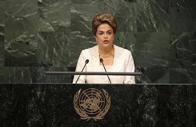 A presidente brasileira Dilma Rousseff afirmou, durante conferência da ONU (Organização das Nações Unidas) em Nova York nesta sexta-feira (22/04), que a sociedade brasileira