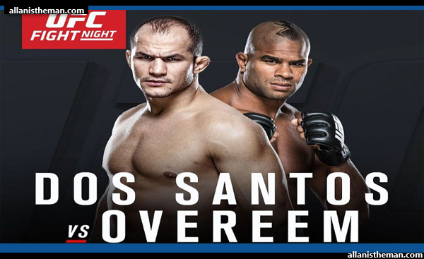 Junior Dos Santos vs Alistair Overeem (FULL FIGHT REPLAY VIDEO) - UFC on FOX 17